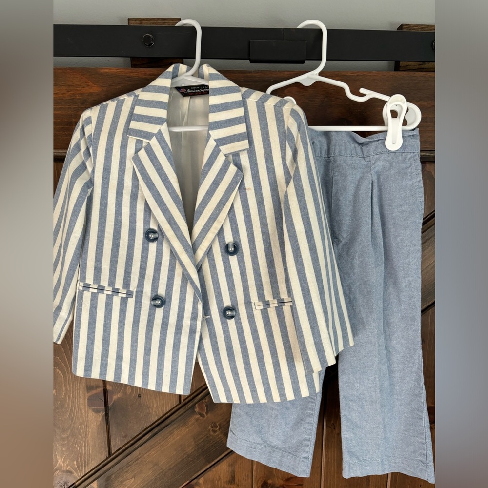 Toddler Boy suit jacket and pants